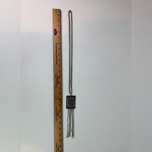 Elegant Silver Pendant Necklace